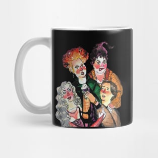 Hocus Pocus Black Flame Candle Lighting Mug